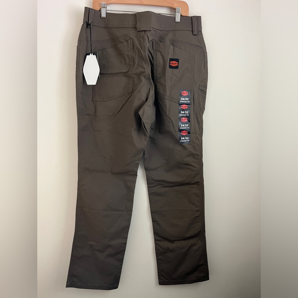 BRUNT Torra Work Pants Brown NWT | Size 34/32 - Picture 7 of 8